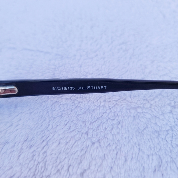 JILL STUART JS308-3 Eyeglasses Frame Metal Lavender Purple Semi Cat Eye Full Rim - Picture 5 of 9